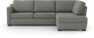 Friday - 2,5-sits soffa med divan höger - Grå