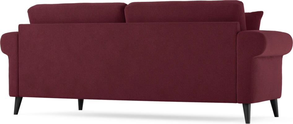Eden - 2,5-sits soffa svängd - Röd