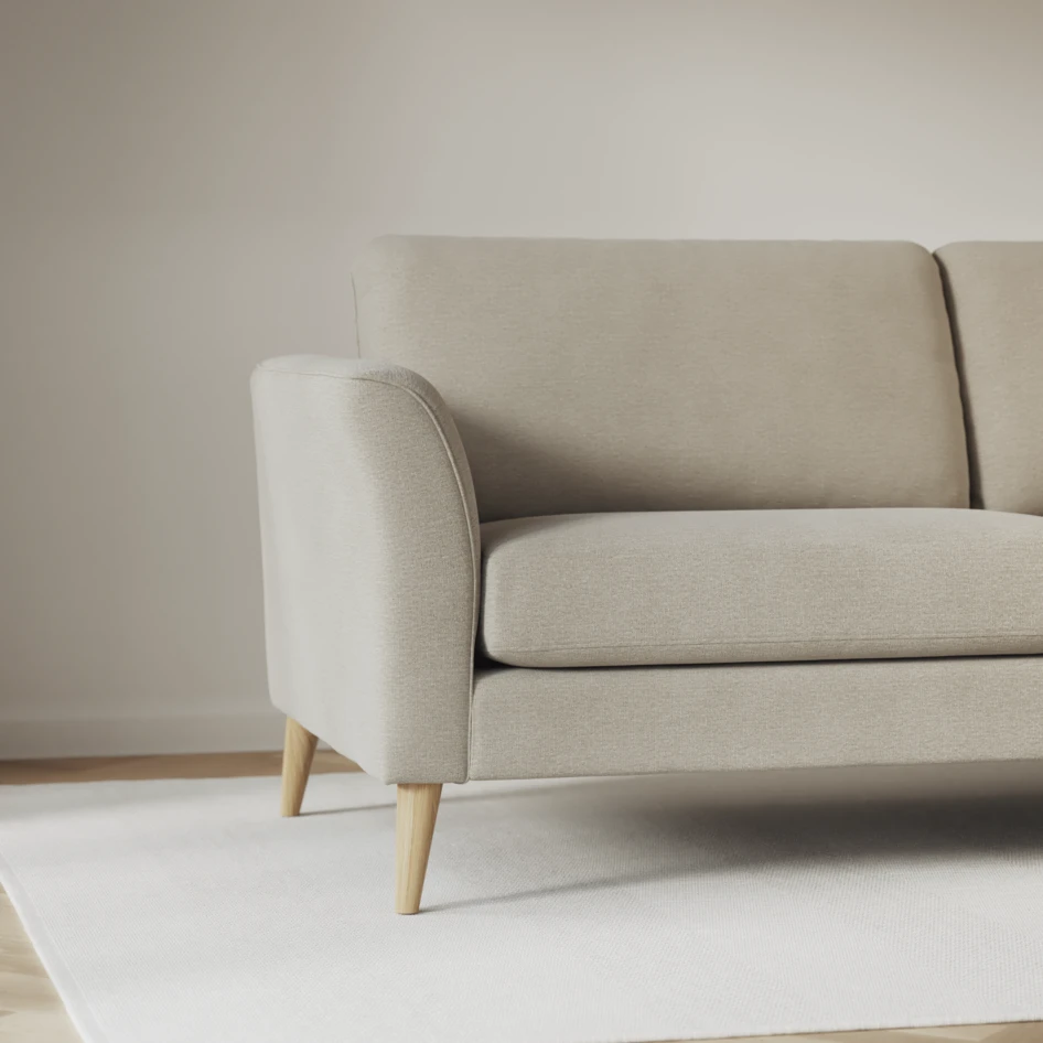 Bridge - 3-sits soffa - Brun
