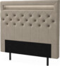 New York led - Sänggavel, 90-210 cm - Beige