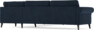Bridge - Hörnsoffa, 3+3-sits - Blå