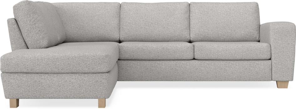 Friday - 2,5-sits soffa med divan vänster - Vit