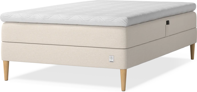 Cape Selene, Ställbar säng, enkelsäng med bäddmadrass och sängben