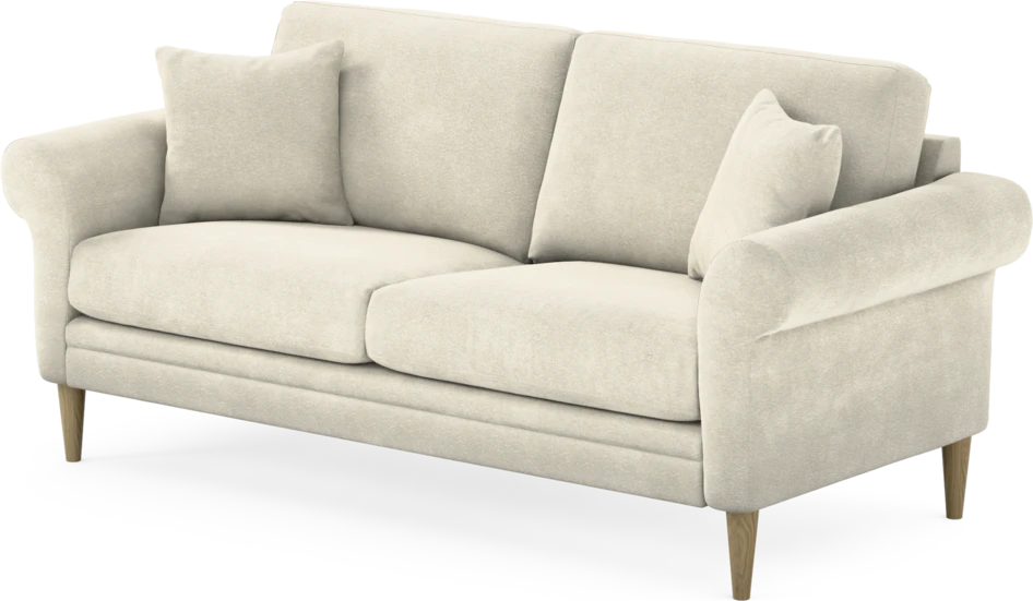 Eden - 2,5-sits soffa - Vit