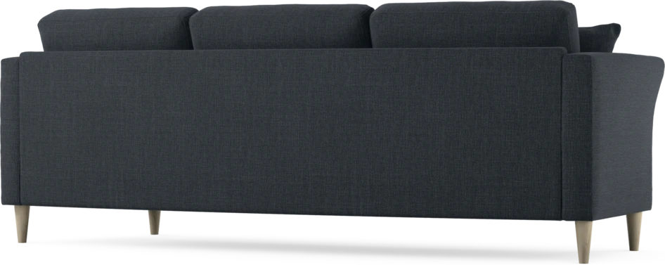 Eden - 3-sits soffa svängd - Blå