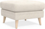Eden - Fotpall - Beige