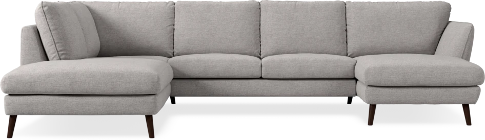 Madison - 2-sits soffa med divan vänster och schäslong höger - Beige