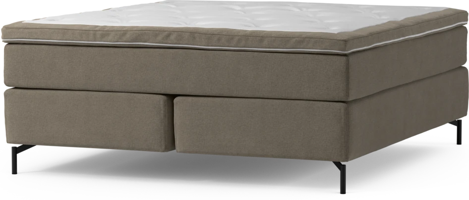 Feel Comfort - Kontinentalsäng, dubbelsäng med bäddmadrass och sängben