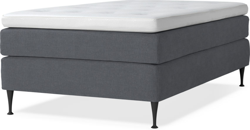 Delux Sense - Kontinentalsäng, enkelsäng 120 cm med bäddmadrass