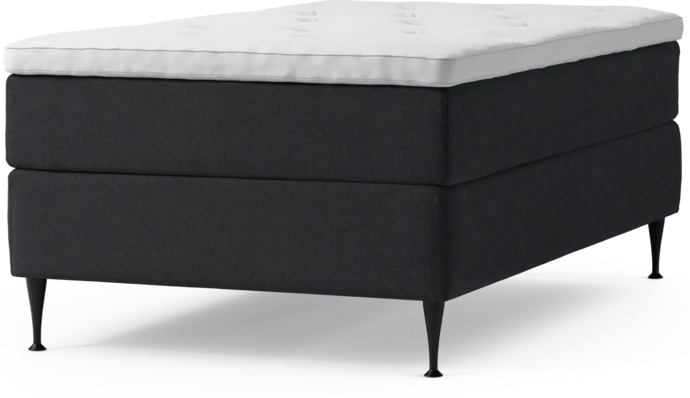 Delux Dream, Kontinentalsäng, enkelsäng 120 cm med bäddmadrass och sängben