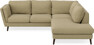 Madison - 2-sits soffa med divan höger - Gul