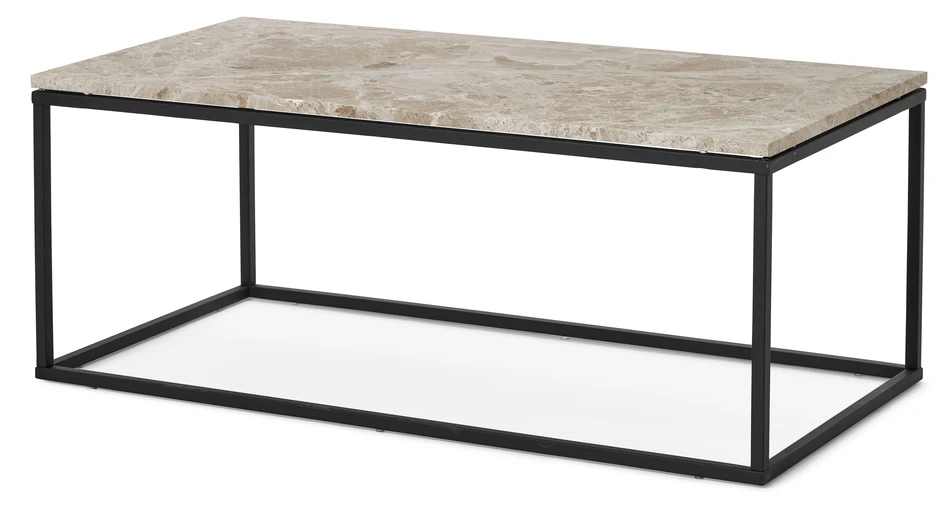 Amanda - Soffbord, 120x60x47 cm - Beige