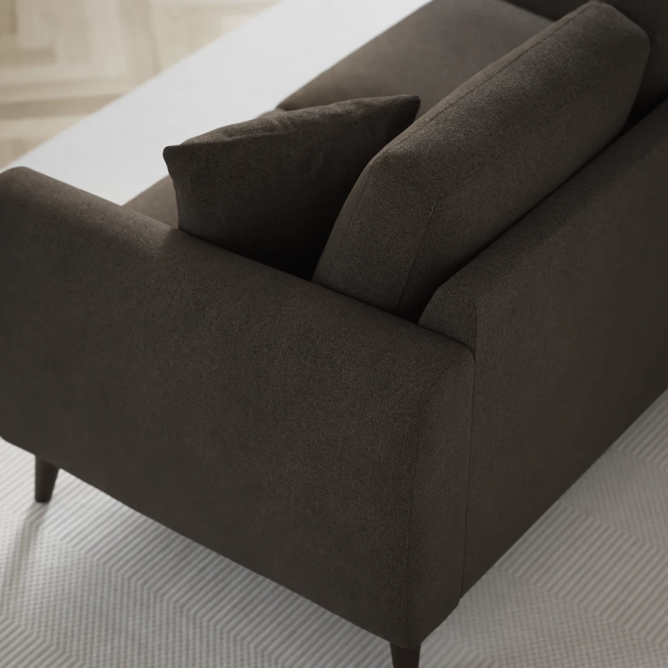 Eden - 2-sits soffa - Brun