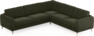 Bridge - Hörnsoffa, 3+2-sits - Grön
