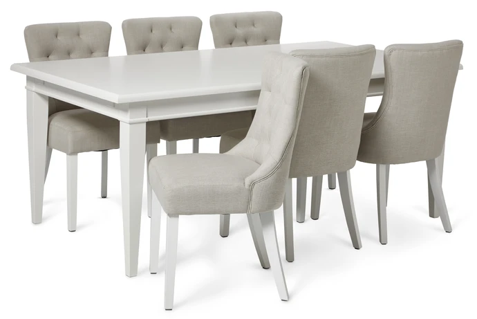 Wilma, Matgrupp med 6 stolar Wilma