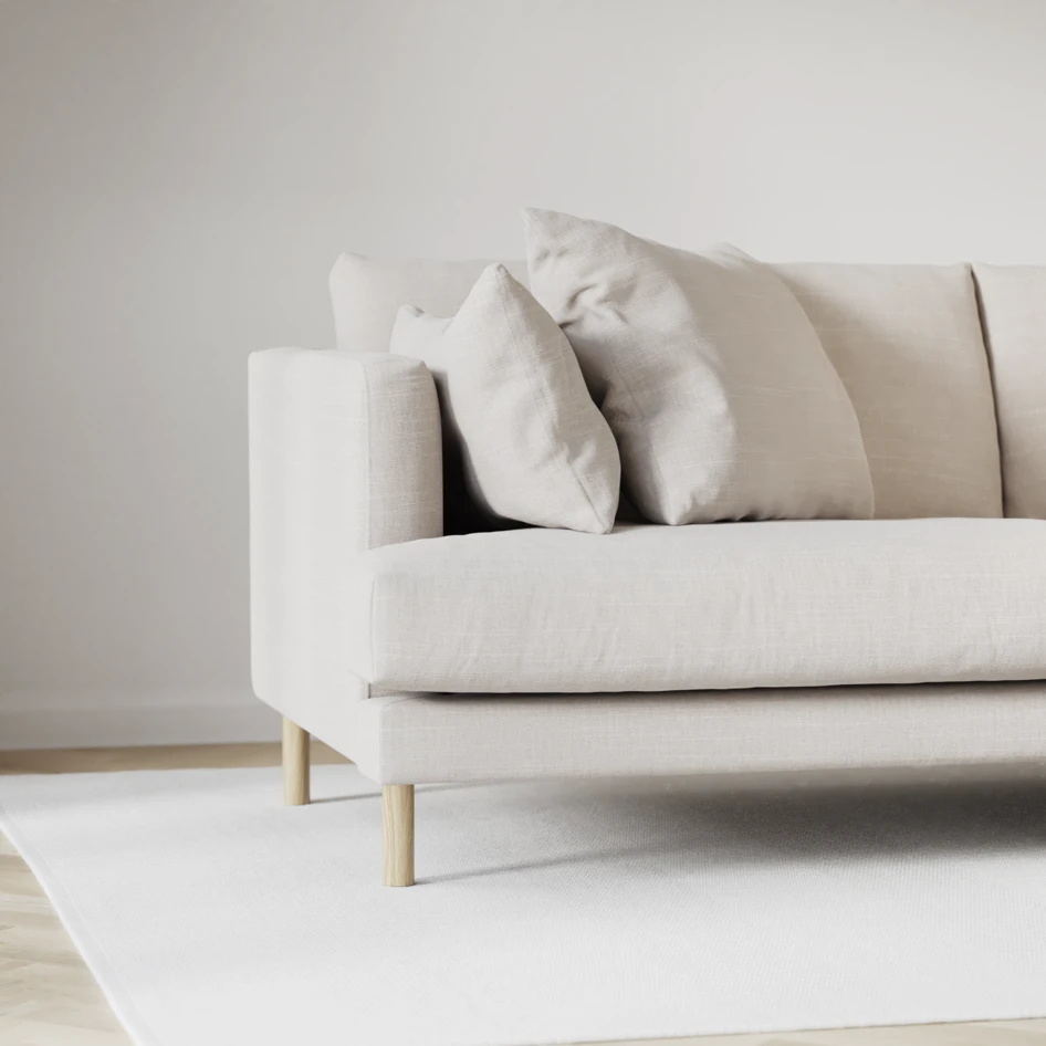 Harper - 3-sits soffa med divan vänster - Beige