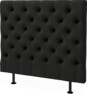 Cape pikerad - Sänggavel låg, , 90-210 cm - Grå