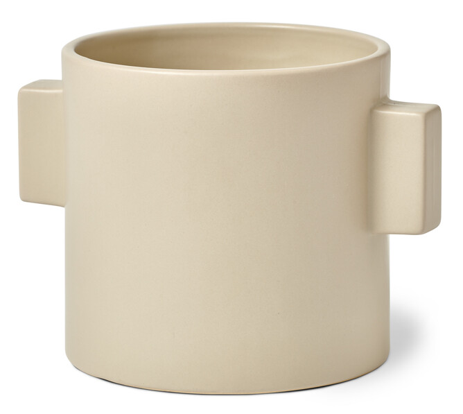 Nelly - Kruka, Ø 14, H 13 cm - Beige