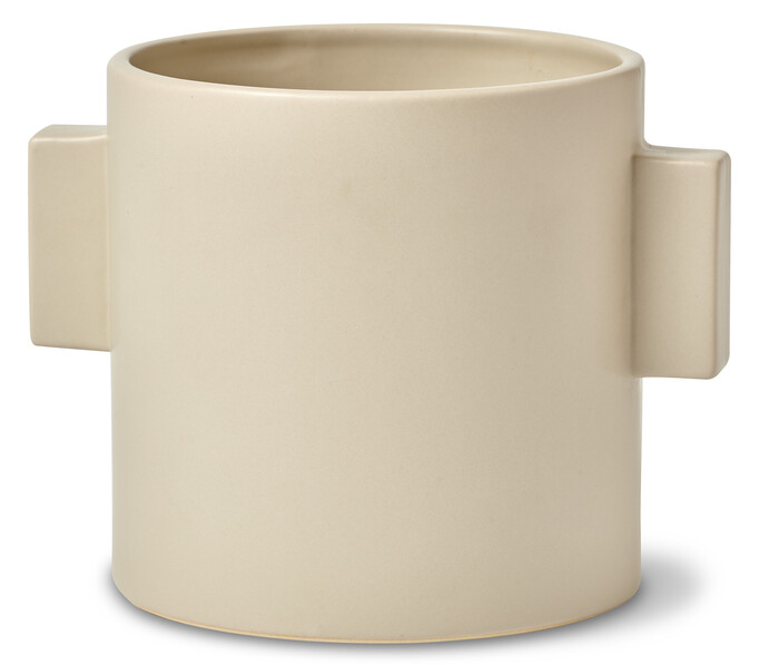 Nelly - Kruka, Ø 15, H 15 cm - Beige