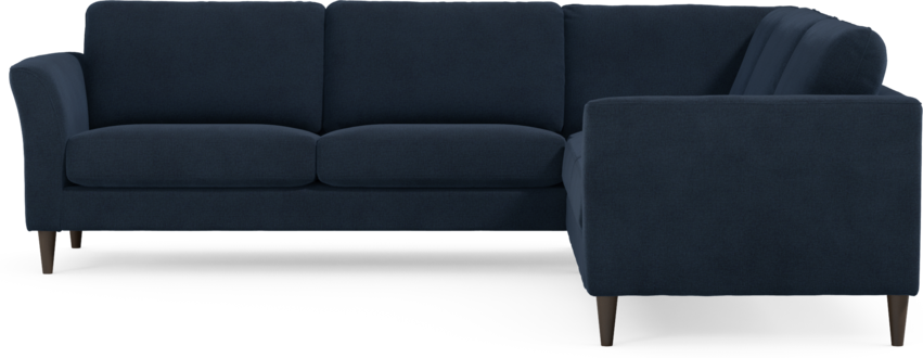 Bridge - Hörnsoffa, 2+2-sits - Blå