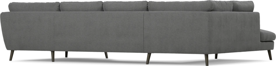 Madison Lux - 2-sits soffa med divan vänster och schäslong höger - Grå