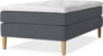 Delux Sense - Kontinentalsäng, enkelsäng 120 cm med bäddmadrass