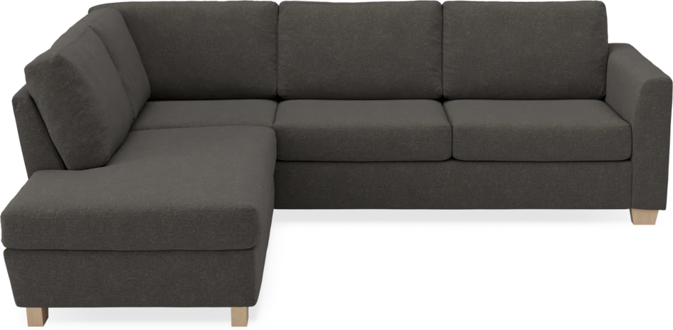 Friday - 2,5-sits soffa med divan vänster - Grå