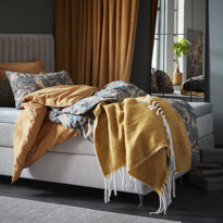 Sleep Delux - Kontinentalsäng, dubbelsäng med bäddmadrass Sleep Delux vit - inspiration