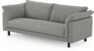 Cherrie - 3-sits soffa, hel dyna, fast klädsel - Grå
