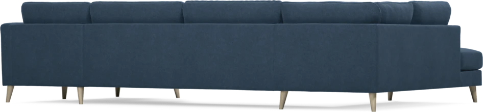 Bridge - 3-sits soffa med divan vänster och schäslong höger - Blå