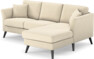 Eden - 2-sits soffa med schäslong - Beige