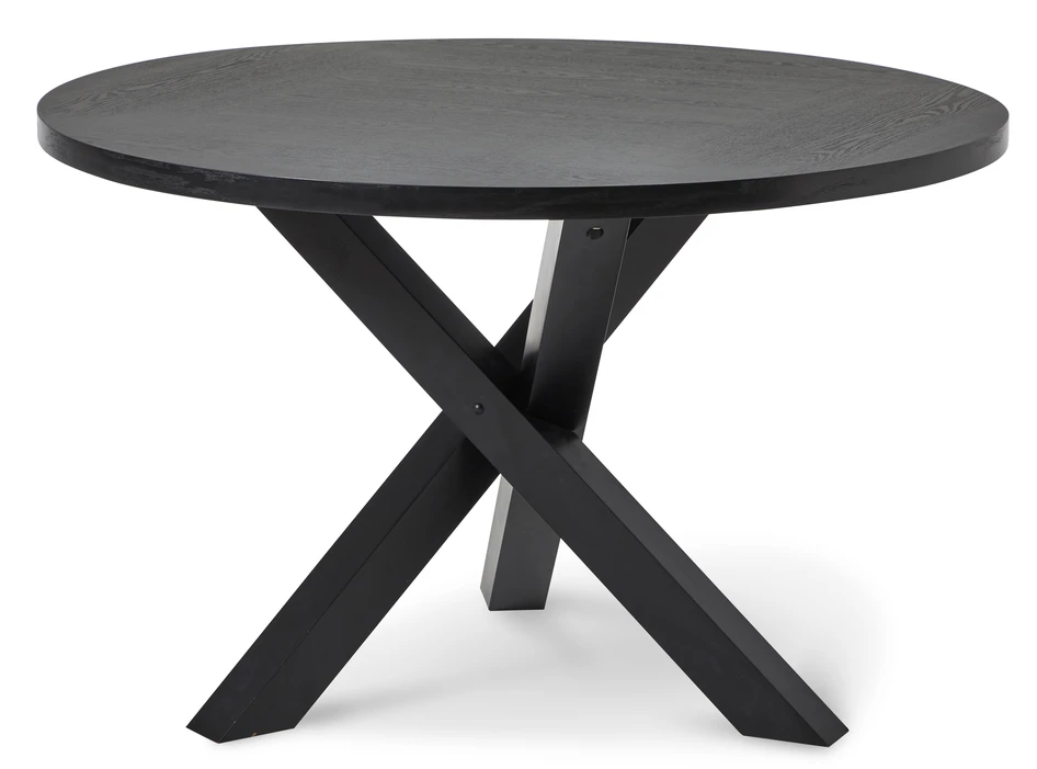 Savona - Matbord, Ø 120 cm - Svart