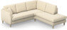 Eden - 2-sits soffa med divan - Beige