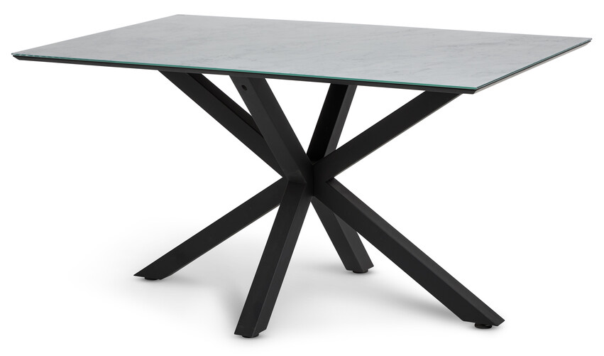 Genova - Matbord, L 140 cm - Vit