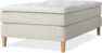 Delux Sense - Kontinentalsäng, enkelsäng 120 cm med bäddmadrass - Beige