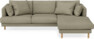 Harper - 4-sits med schäslong höger  - Beige