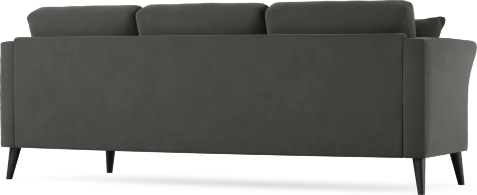 Eden - 3-sits soffa svängd - Grå