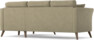 Eden - 2-sits soffa med schäslong - Beige