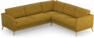 Bridge - Hörnsoffa, 3+2-sits - Gul
