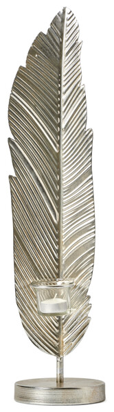 Ressort - Ljusstake, H 56 cm - Grå