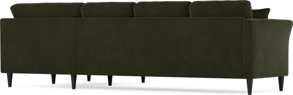 Eden - Hörnsoffa, 3+1-sits - Grön