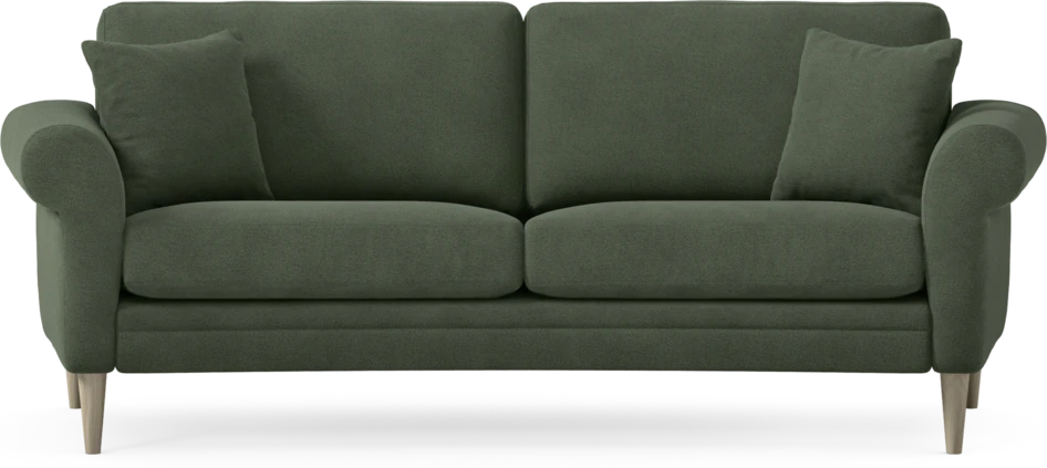 Eden - 2,5-sits soffa svängd - Grön