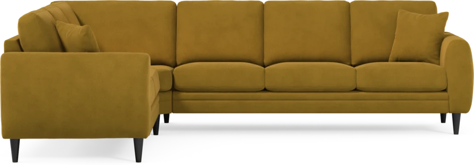 Eden - Hörnsoffa, 2+3-sits - Gul