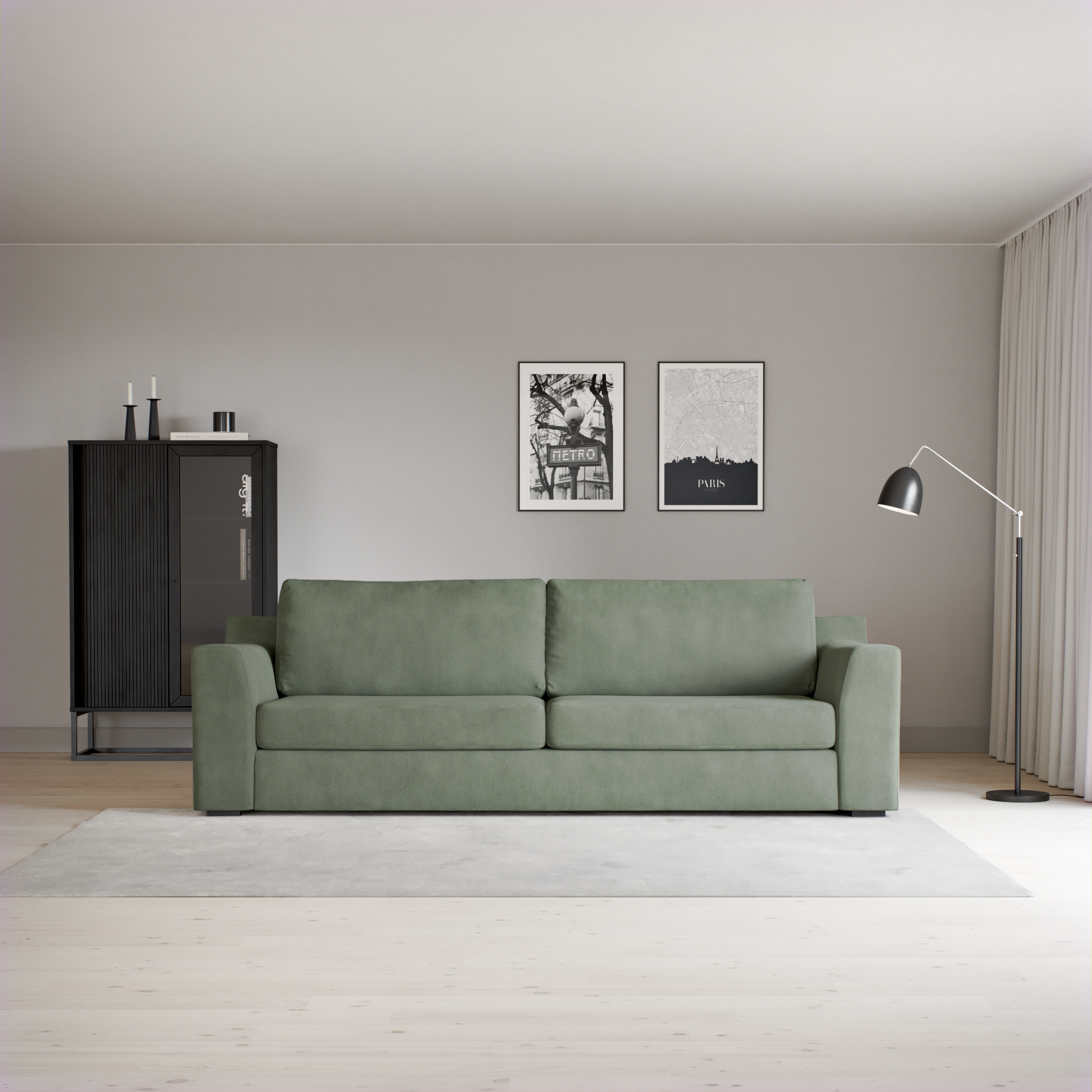 Friday - 3-sits soffa - inspiration
