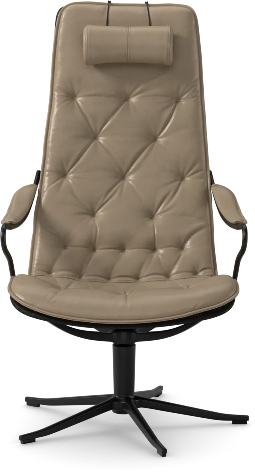 Moore - Fåtölj hög rygg - Beige