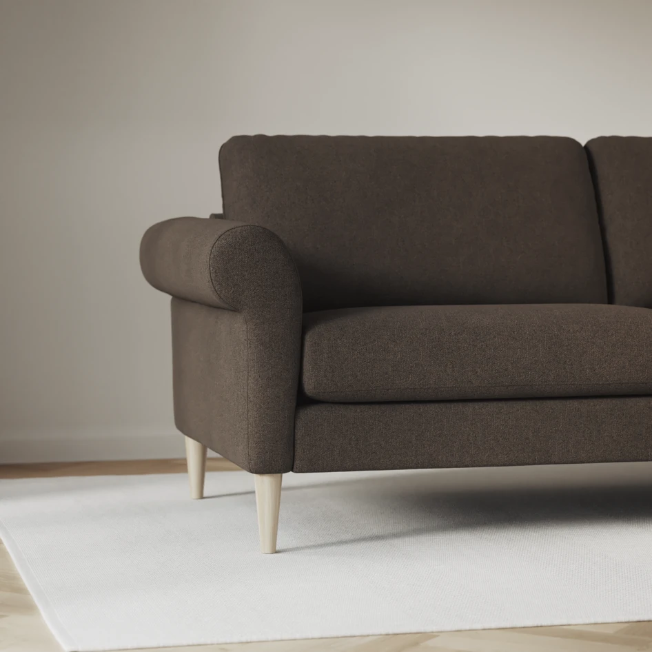Bridge - 4-sits soffa - Brun