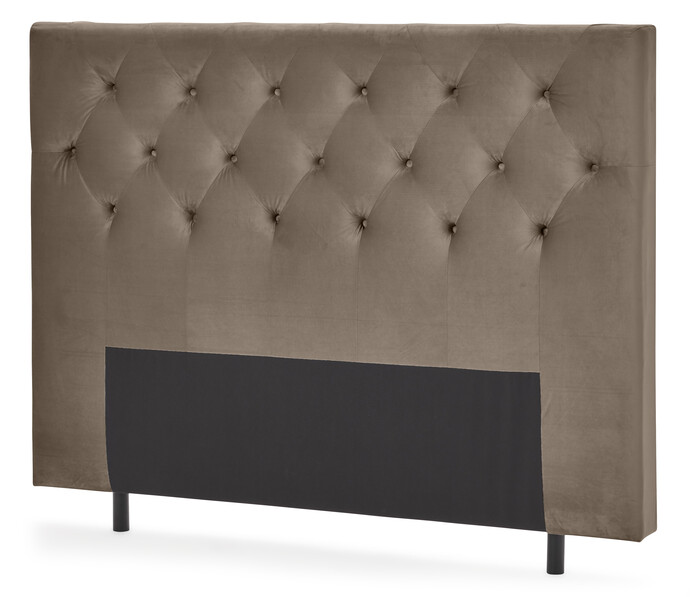 New York pikerad - Sänggavel, 90-210 cm - Brun