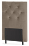 New York pikerad - Sänggavel, 90-210 cm - Brun