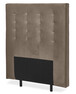New York trensad - Sänggavel, 90-210 cm - Brun