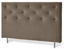 Pisa Grand pikerad - Sänggavel, B 160-210 cm - Brun